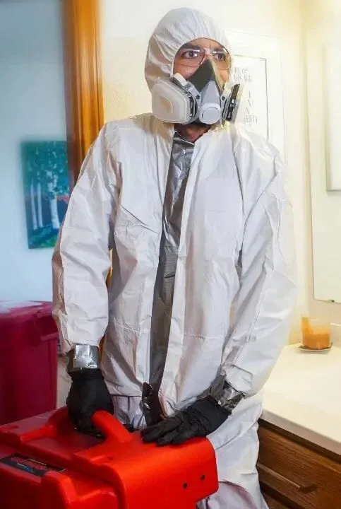 Sewage Backup Cleanup — Bio-One of Fort Myers technicians on site